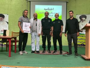 🔺 برگزاری اختتامیه کلاس مربیگری درجه B فوتبال آسیا در کوچصفهان