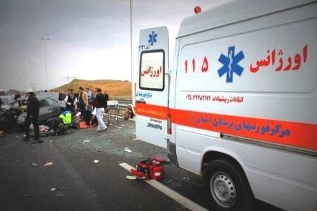 رئیس مرکز فوریت های پزشکی گیلان:واژگونی خودروی کاپرا در محور لوشان حادثه ساز شد