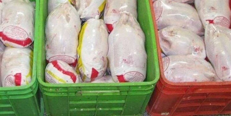 کشف بیش از ۷۰۰ کیلوگرم مرغ احتکار شده در گیلان