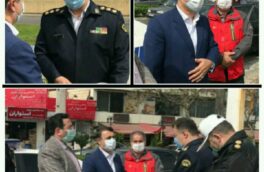 قدردانی فرماندار شهرستان رشت از تلاش جهادی کارکنان پلیس راهور استان