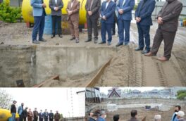 بازدید مدیرعامل سازمان منطقه آزاد انزلی از روند عملیات اجرایی مجتمع تجاری گوهر رود