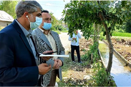 بازدید نماینده شهرستان های فومن و شفت از خطوط انتقال مجتمع آبرسانی سرداران شهید فومن