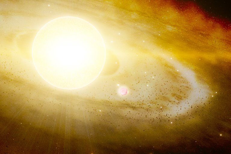 یک‌سوم ستاره‌های مشابه خورشید، حداقل یکی از سیارات خود را بلعیده‌اند