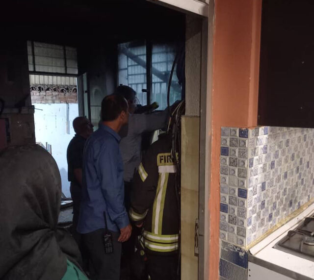 آتش سوزی مرکز نگهداری کودکان بی سرپرست در رشت مصدوم نداشت