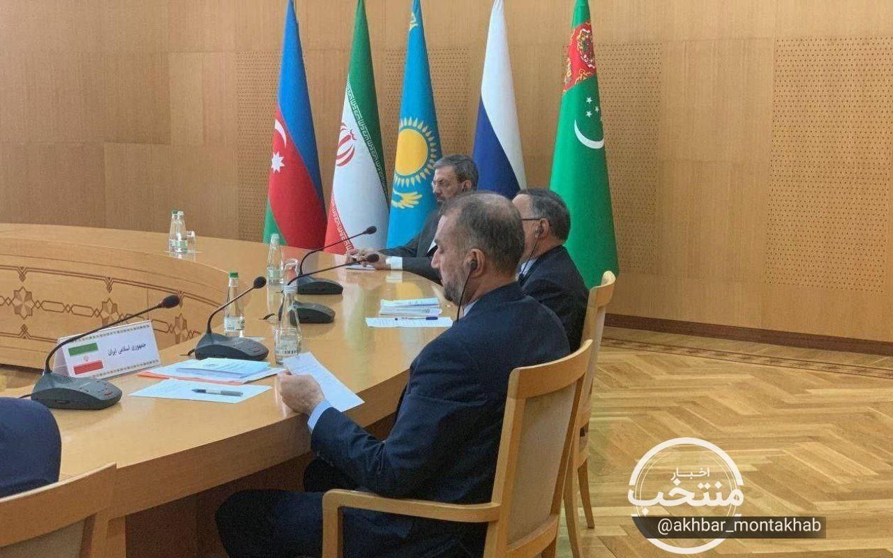 🔺️وزیر امور خارجه: از پیشنهاد روسیه برای تشکیل ساختار همکاری در دریای خزر حمایت می‌کنیم