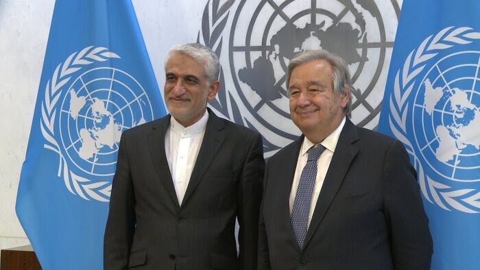🔺 امیر سعید ایروانی، به عنوان سفیر جدید ایران در سازمان ملل کار خود را آغاز کرد
