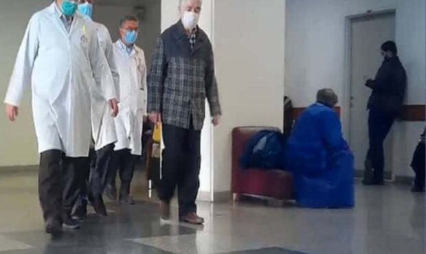 ♦انتقال میرحسین موسوی به یکی از مراکز درمانی تهران برای درمان آنفولانزا