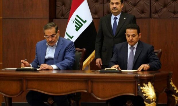 امضای توافق نامه امنیتی میان ایران و عراق