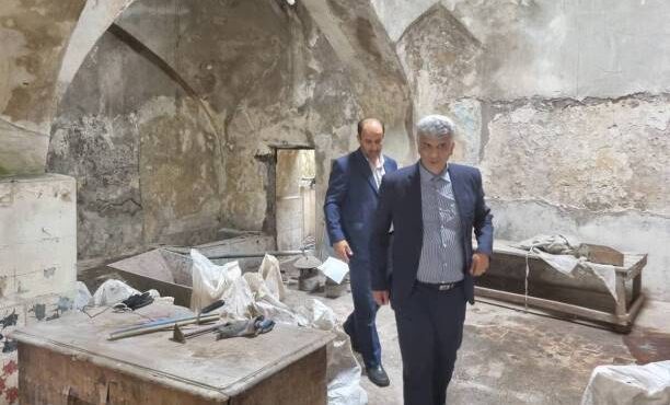 حمام تاریخی شاقاجی«سنگر» مرمت می شود!!