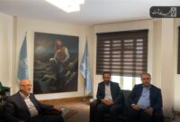 دیدار شهردار رشت با  دبیرکل کمیسیون ملی یونسکو در ایران