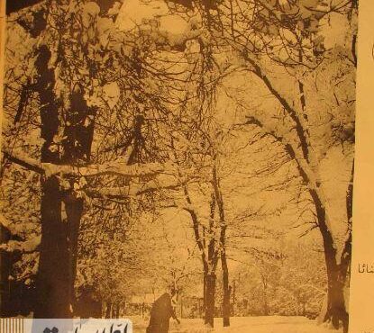 برف بهمن ۱۳۱۲ رشت به روایت روزنامه اطلاعات+عکس
