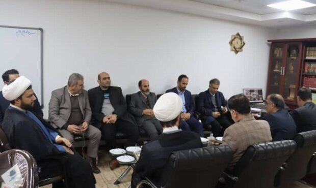 دیدار اعضای شورا و شهردار رشت با مدیرکل تبلیغات اسلامی