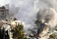 حمله موشکی اسرائیل به کنسولگری ایران در دمشق