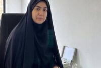 یک بانوی اهل سنت سرپرست بخشداری اسالم شد