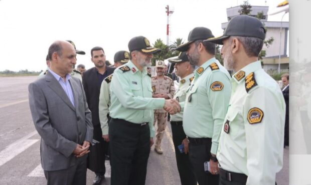 فرمانده کل نیروی انتظامی وارد رشت شد فرمانده کل نیروی انتظامی وارد رشت شد