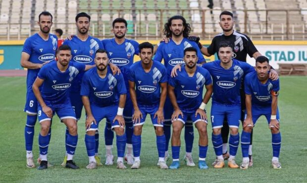 تقابل داماش گیلان با مس کرمان در لیگ دسته اول