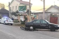 تصادف مرگبار خوروی سواری با موتورسیکلت در جاده صومعه سرا