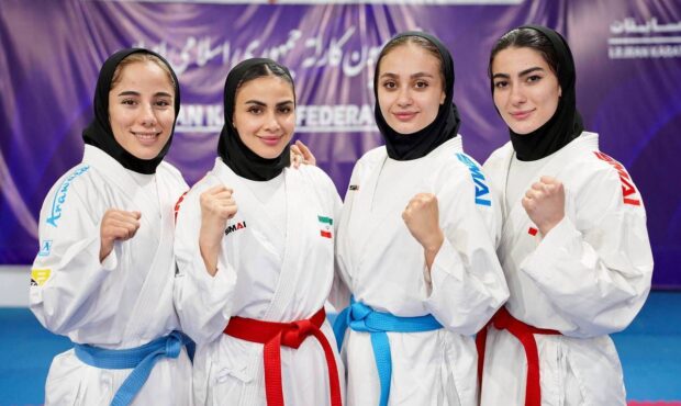 صعود کاراته کای گیلانی به مرحله یک چهارم نهایی در مسابقات قهرمانی جهان