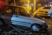 یک فوتی و دو مجروح در پی تصادف زنجیره‌ای در رشت