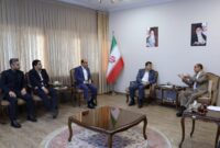 دیدار هادی حق شناس و احمد دنیامالی