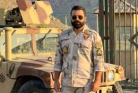 شهادت امیرحسام جوینده سرباز صومعه‌سرایی در تصادف جاده‌ای